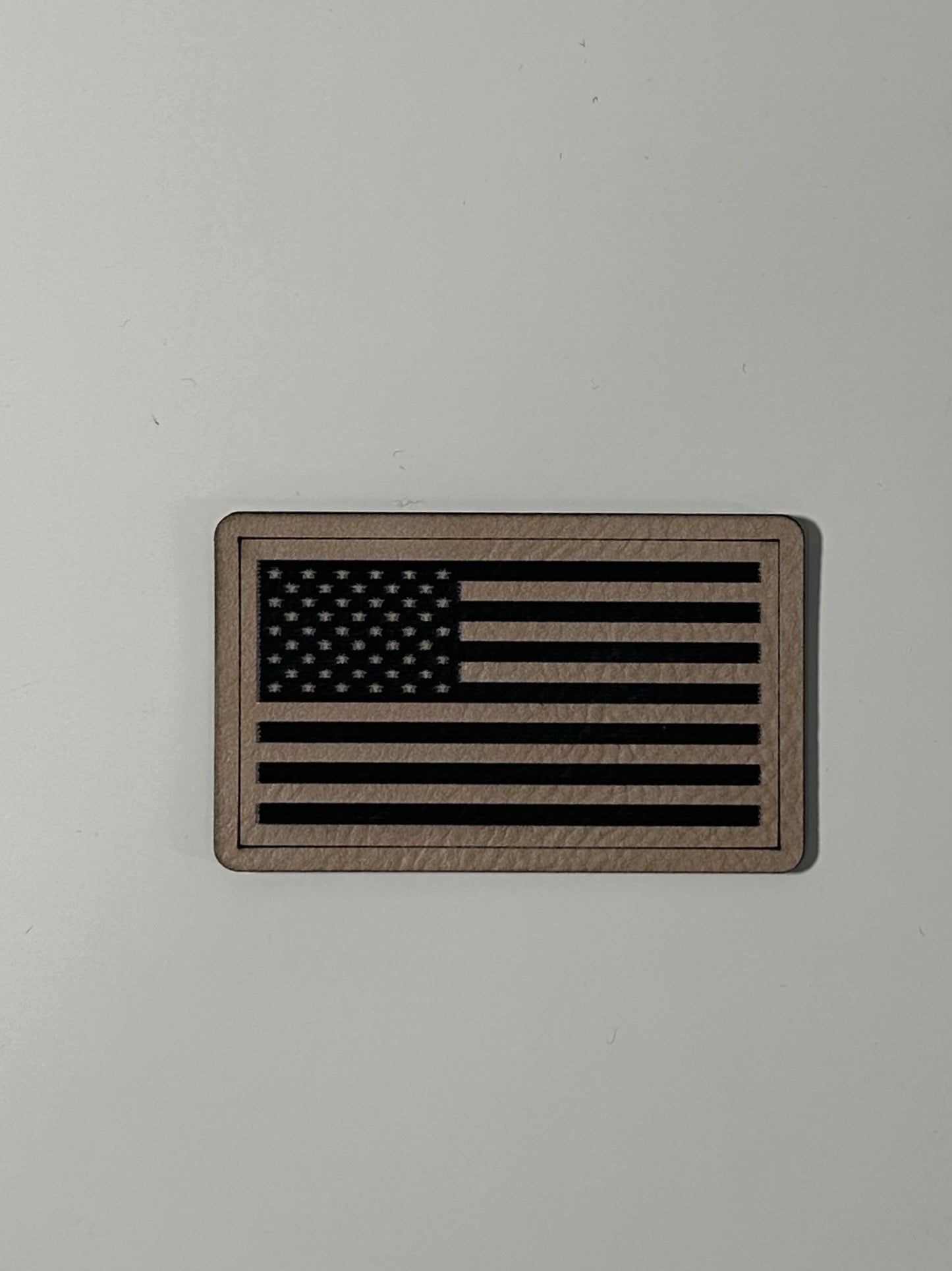 Flag Leatherette Patch