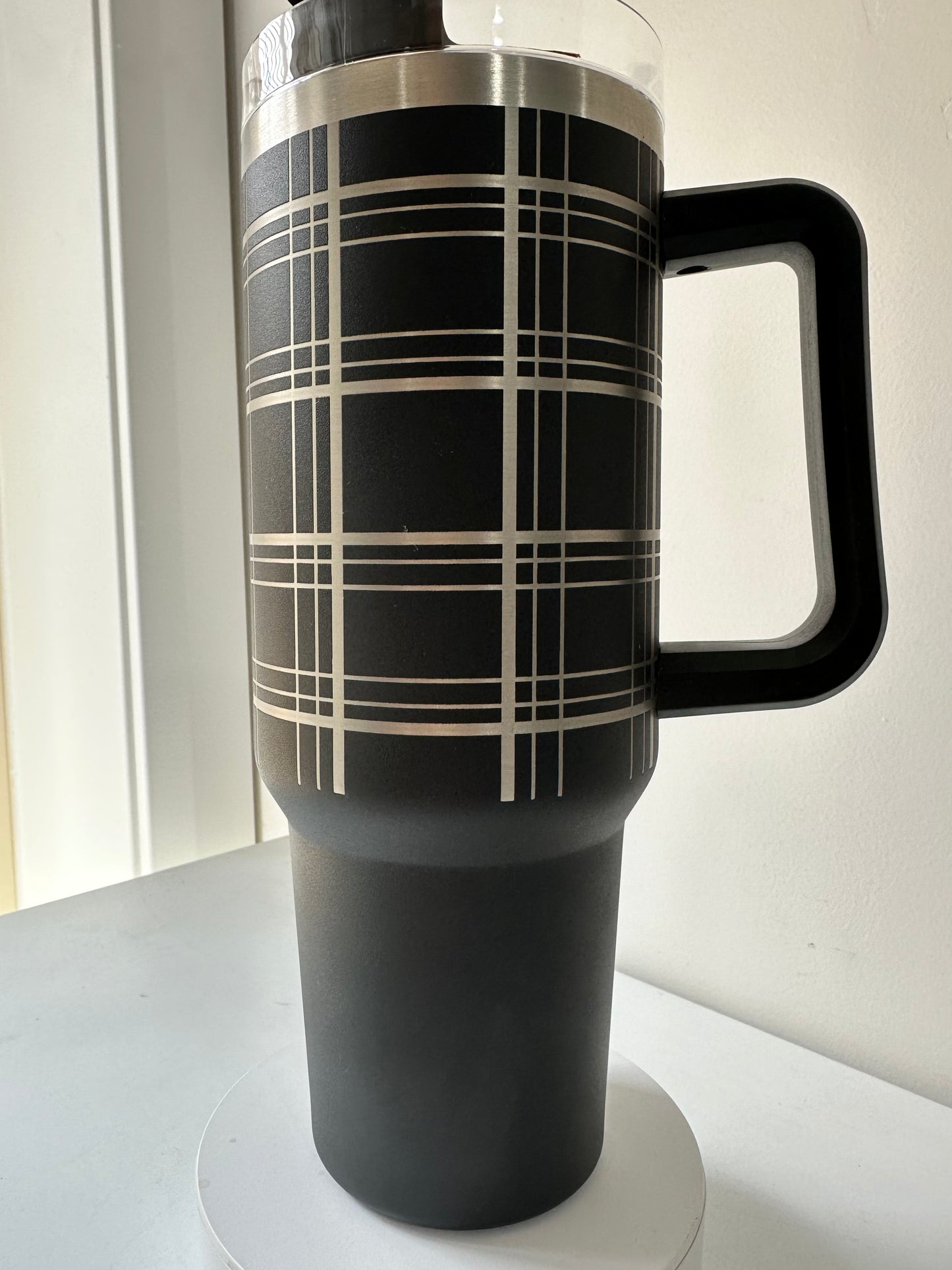 Plaid Half Wrap (Engraving Only)