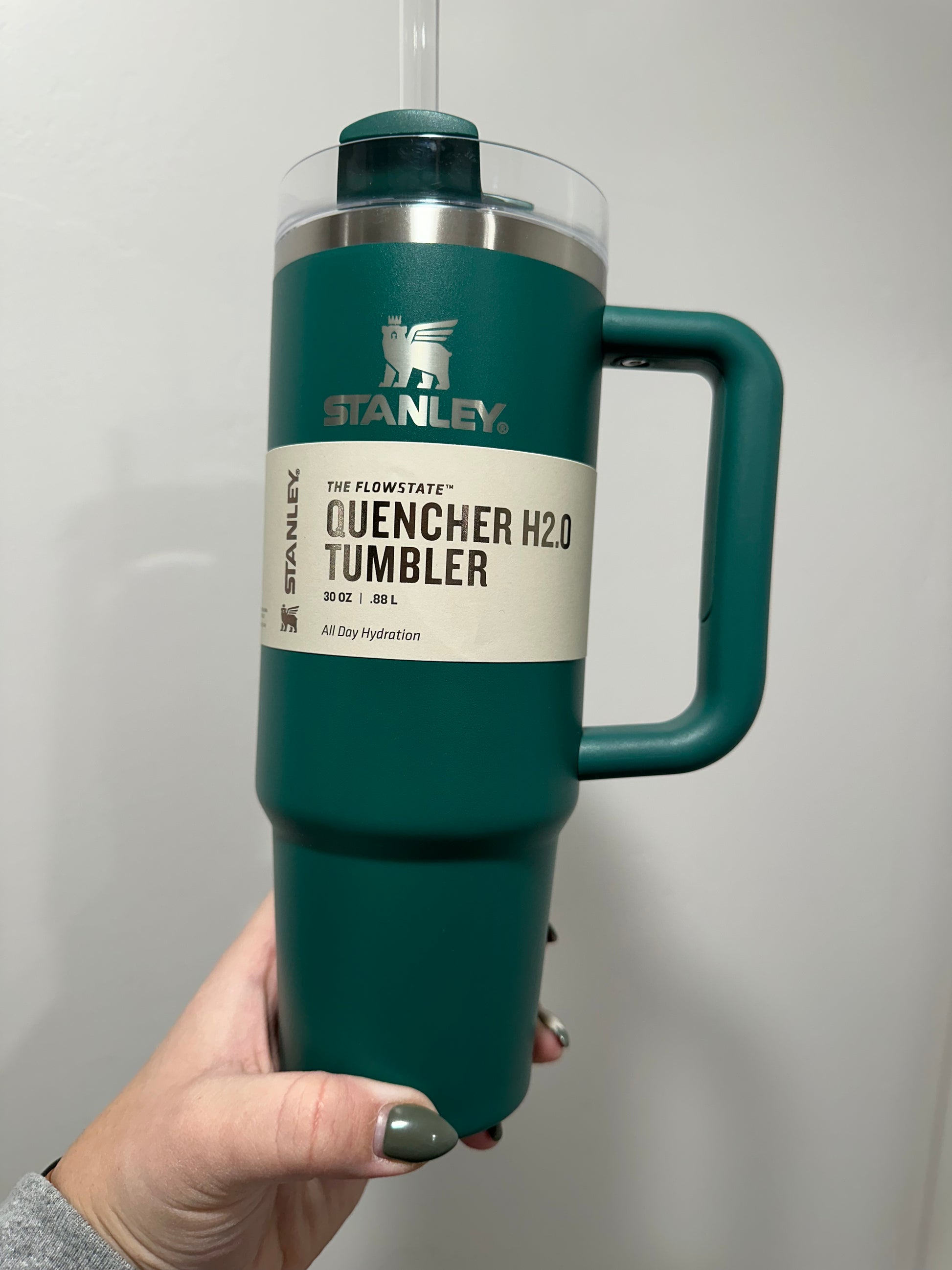Stanley 30 oz FlowState Quencher- RARE COLOR- JADE green 💚💚💚